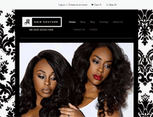 Tablet Screenshot of haircouture-co.com
